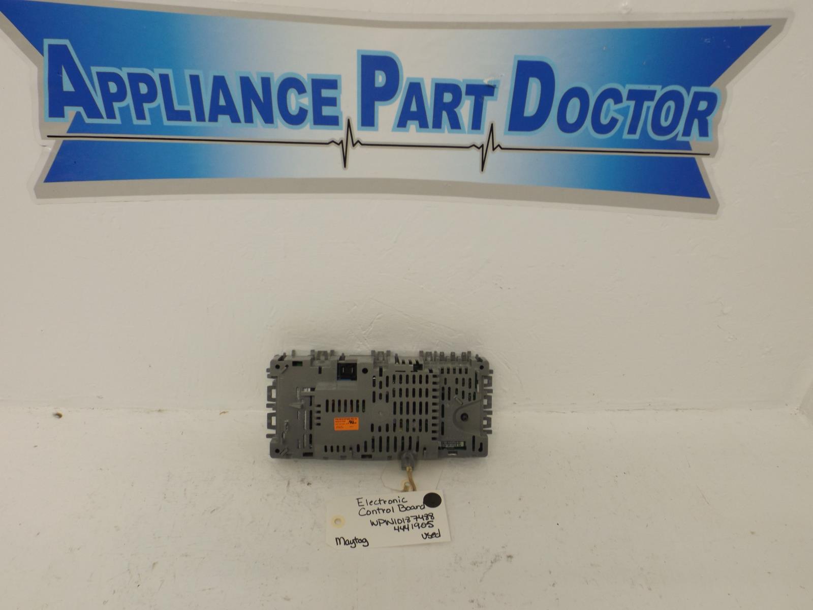 Maytag Washer WPW10187488 4441905 Electronic Control Board Used Maytag Washer WPW10187488 4441905 Electronic Control Board Used